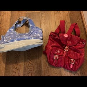 American Girl bags & book